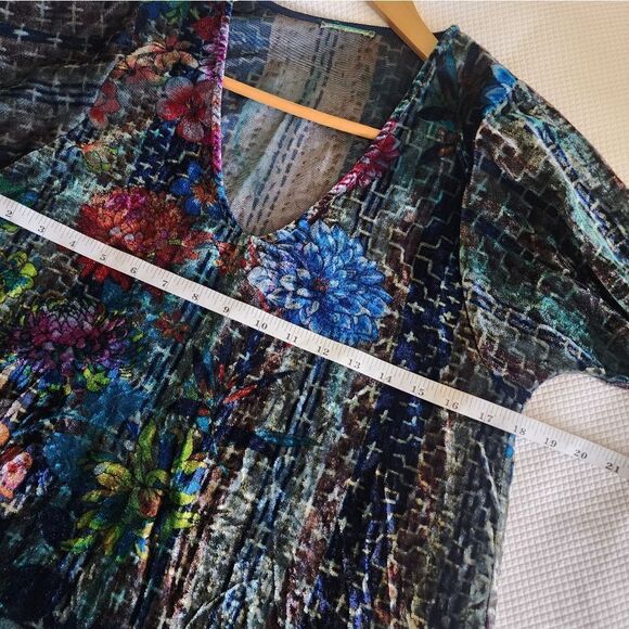 Floral Multicolor Women's Dress - Picture 4 of 9